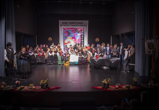 Gran nivel no XX Concurso de Música Tradicional de Xiradela